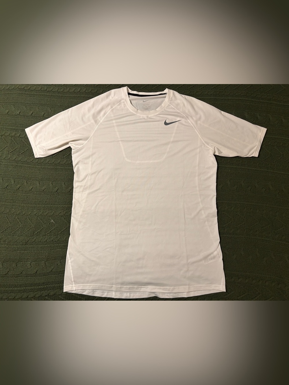 Nike Dri-Fit Compression Shirt White Men's Size XL AT3121-100